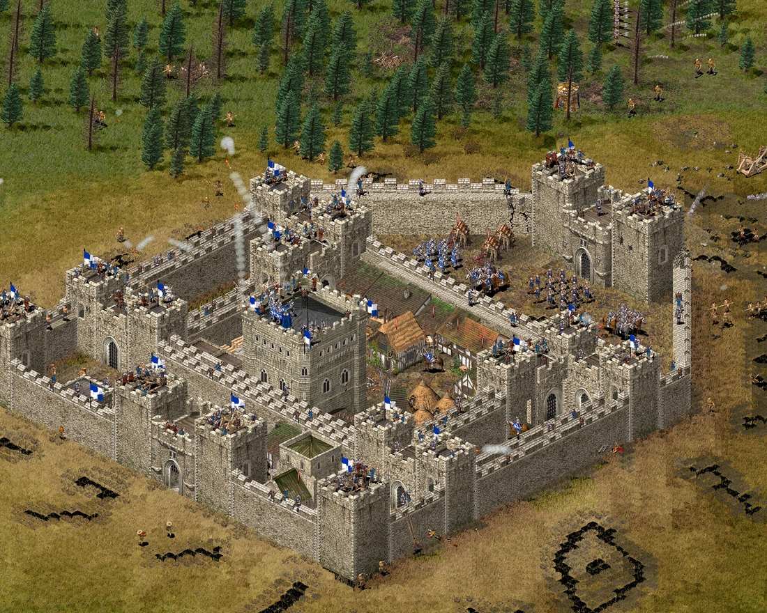 Stronghold 1 1.2 | Herunterladen - Download | Drehen-Gegründete Strategien