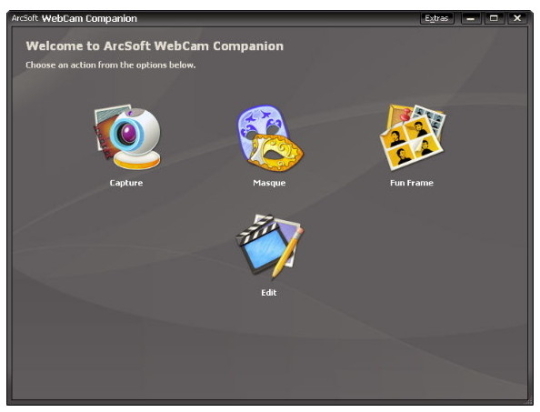 ArcSoft WebCam Companion screenshot.