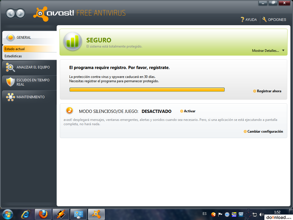 Serial, Key para Avast Antivirus.